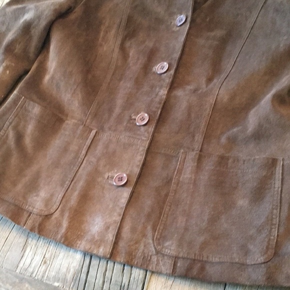 Brandon Thomas leather/suede jacket - Picture 2 of 8